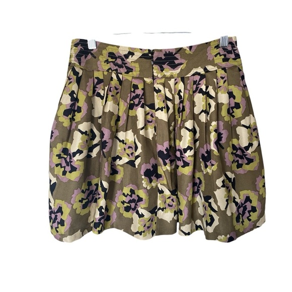 Coreylynncalter, Size 2, Pleated Wool & Silk Blend Skirt with Pockets - Picture 1 of 9